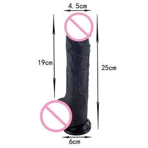 G-Punkt-stimulierender 9-Zoll-Dildo mit Saugnapf BDSM