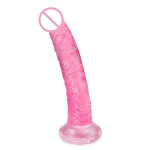 Long Thin Dildo With Suction Cup