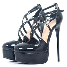 Load image into Gallery viewer, &quot;Sissy Eleanor&quot; Platform Sandals
