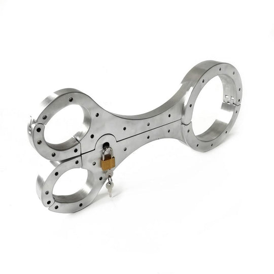 Neck Collar & Handcuffs Sissy Bondage BDSM product view