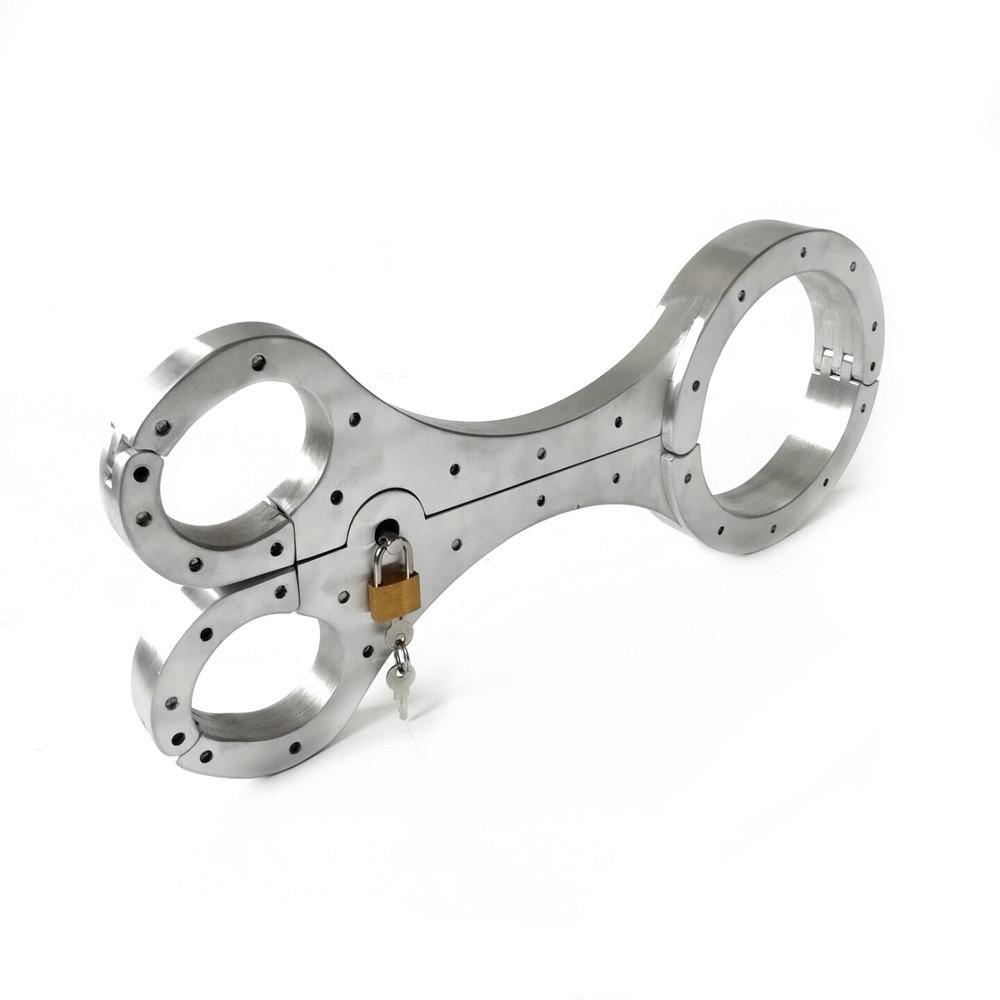 Neck Collar & Handcuffs Sissy Bondage BDSM