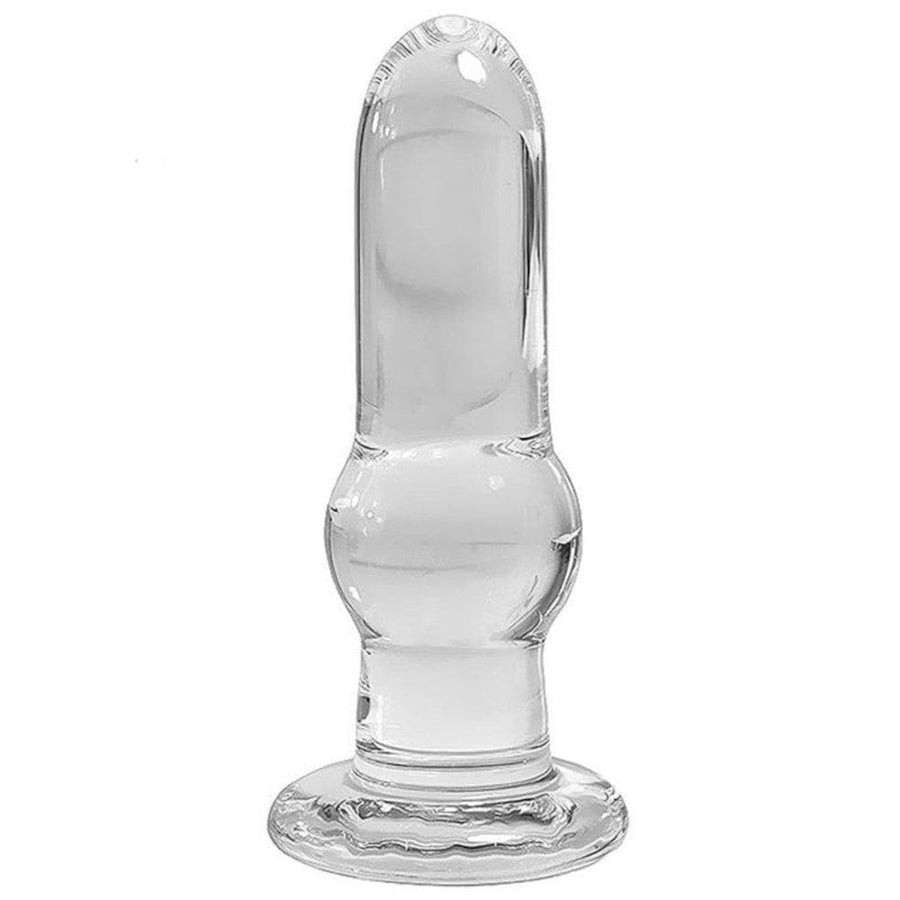 Transparent Tower Glass Butt Plug BDSM product view