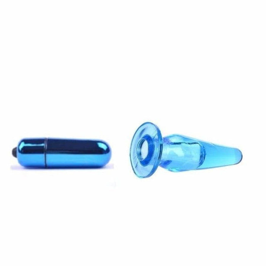 Finger G-Spot Silicone Vibrating Butt Plug, gallery view 7