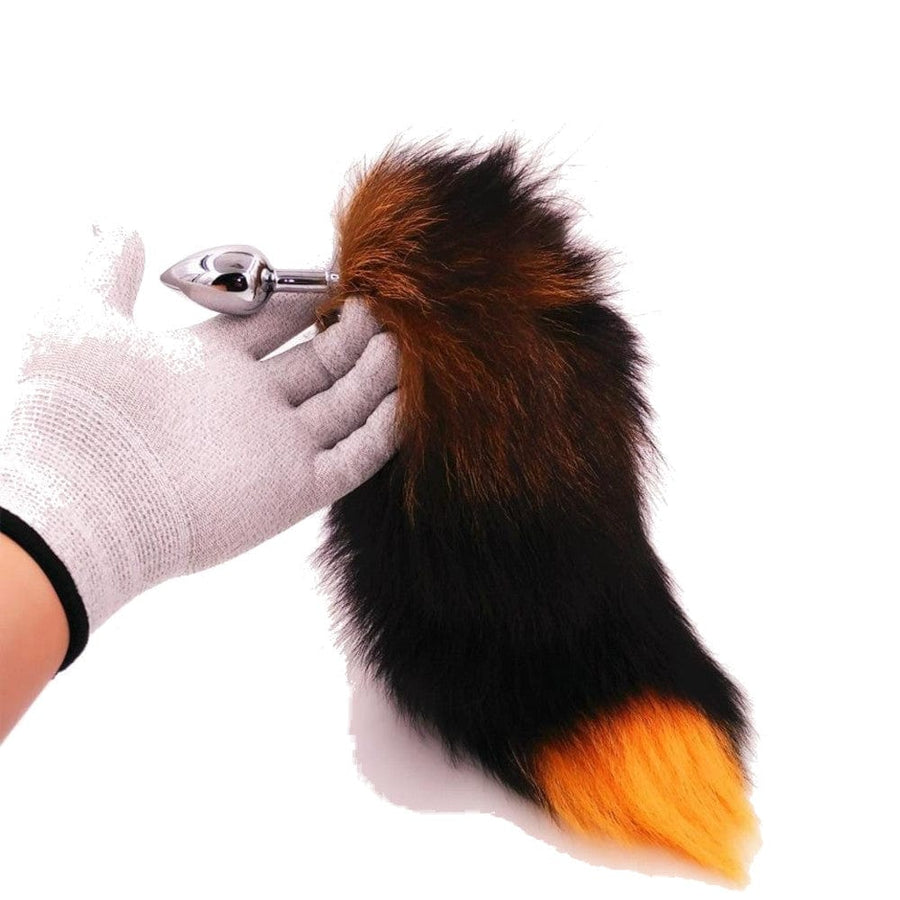 Stylish Brown Cat Tail Butt Plug BDSM, gallery view 5