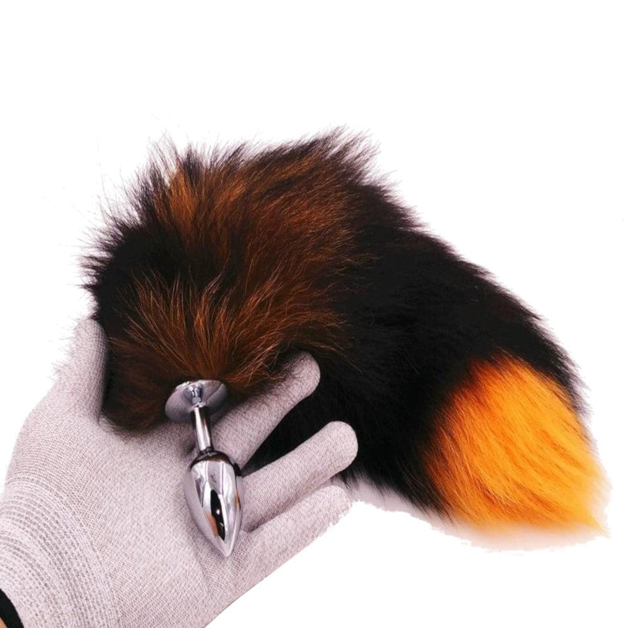 Stylish Brown Cat Tail Butt Plug BDSM, gallery view 7