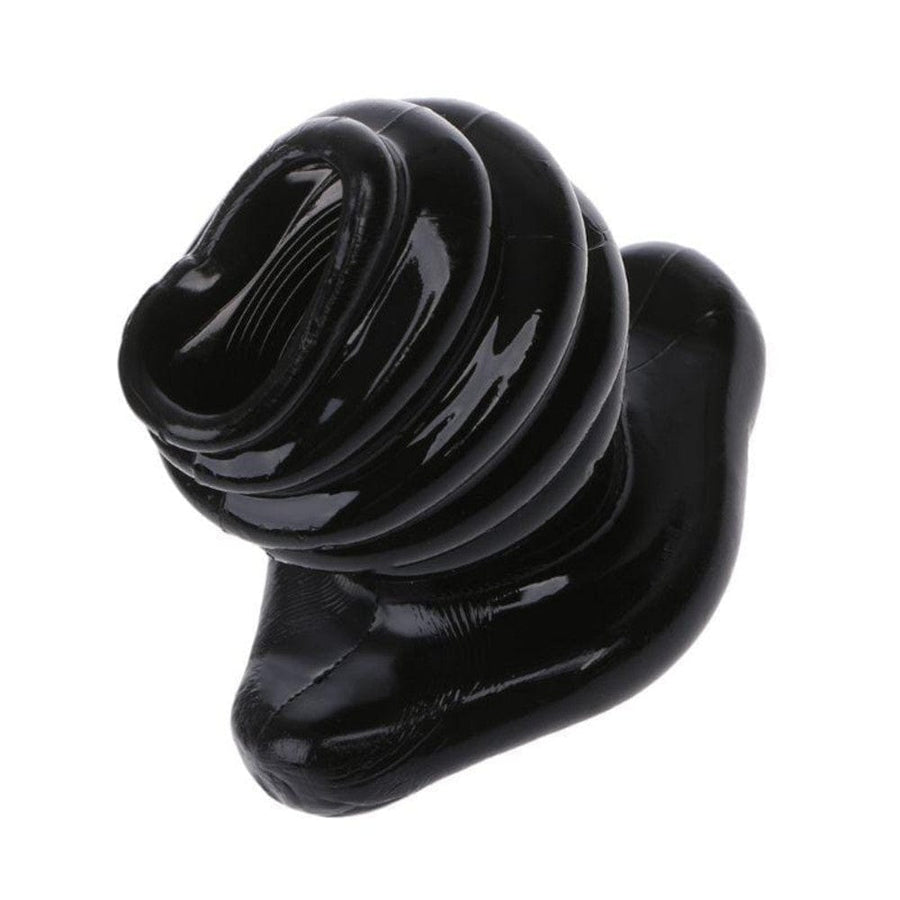 Rippled Tunnel Butt Plug 3.66 Inches Long BDSM, gallery view 6