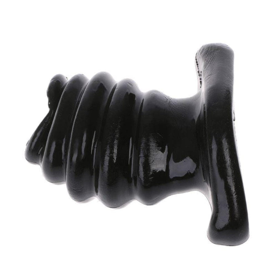 Rippled Tunnel Butt Plug 3.66 Inches Long BDSM, gallery view 7