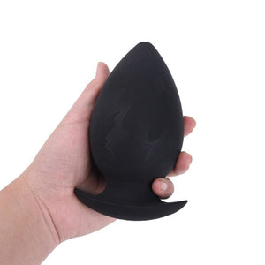 Plug anal en silicone de forme convexe