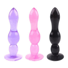 Load image into Gallery viewer, Soft and Waterproof Suction Cup Butt Plug
