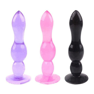 Soft and Waterproof Suction Cup Butt Plug