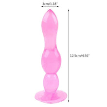 Load image into Gallery viewer, Soft and Waterproof Suction Cup Butt Plug
