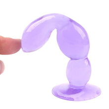 Load image into Gallery viewer, Soft and Waterproof Suction Cup Butt Plug
