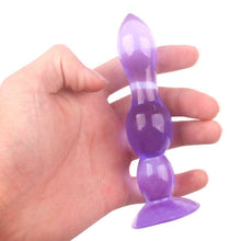 Load image into Gallery viewer, Soft and Waterproof Suction Cup Butt Plug
