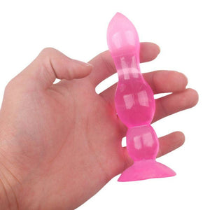 Soft and Waterproof Suction Cup Butt Plug