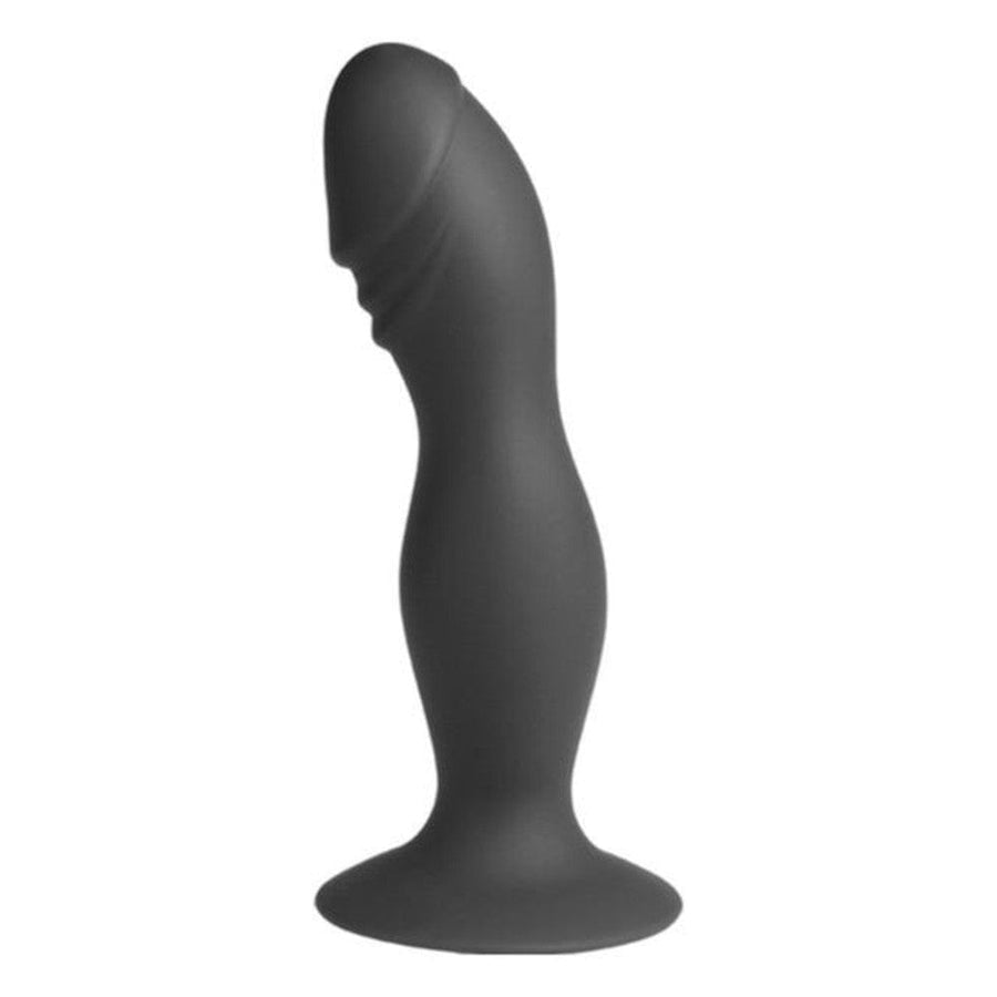 Long Curvy Cock Vibrating Butt Plug BDSM product view
