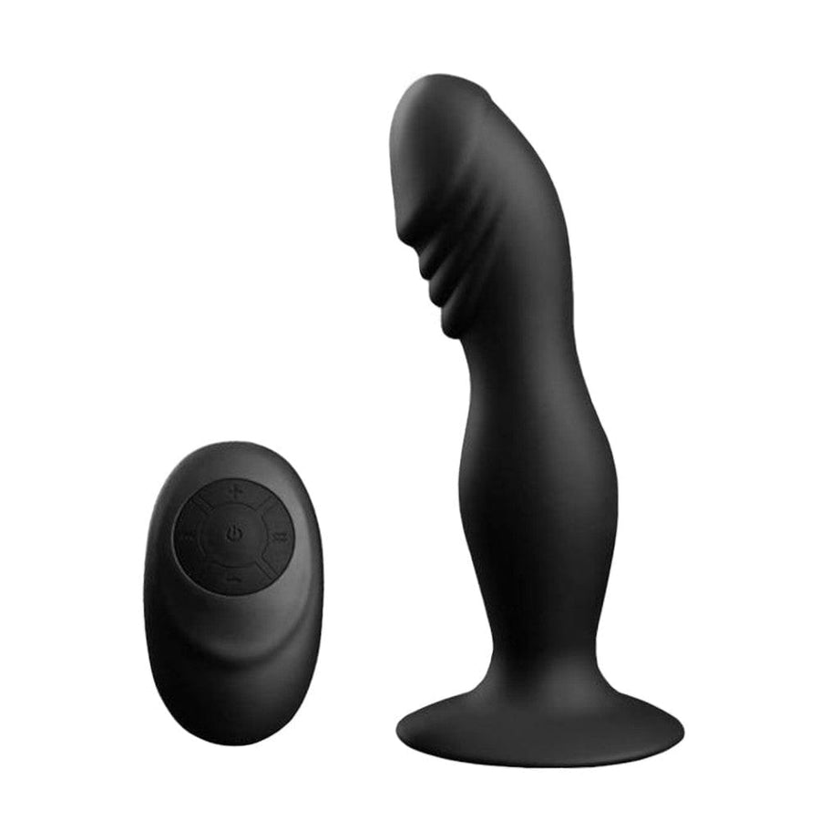 Long Curvy Cock Vibrating Butt Plug BDSM, gallery view 2