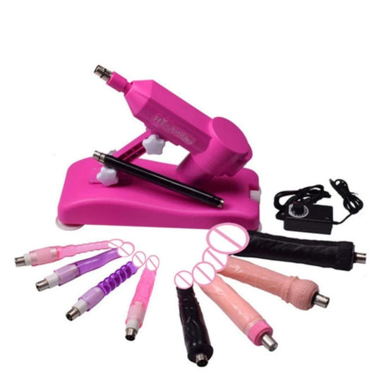 Noiseless Automatic Sex Machine w/ 8 Attachments product view