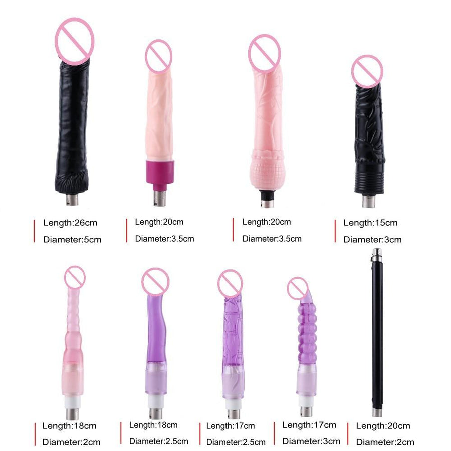 Noiseless Automatic Sex Machine w/ 8 Attachments, gallery view 4