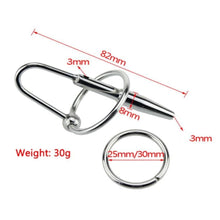 Load image into Gallery viewer, Stainless Urethral Dilator Penis Plug BDSM
