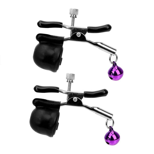 BDSM Vibrating Nipple Clamps product view