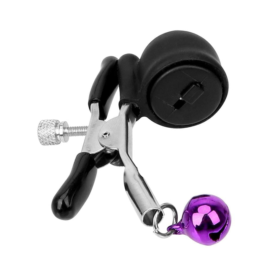 BDSM Vibrating Nipple Clamps, gallery view 3