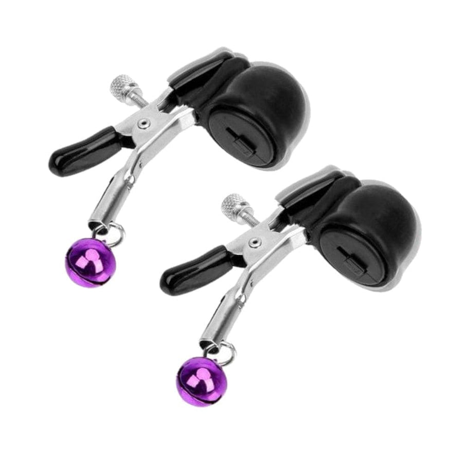 BDSM Vibrating Nipple Clamps, gallery view 6