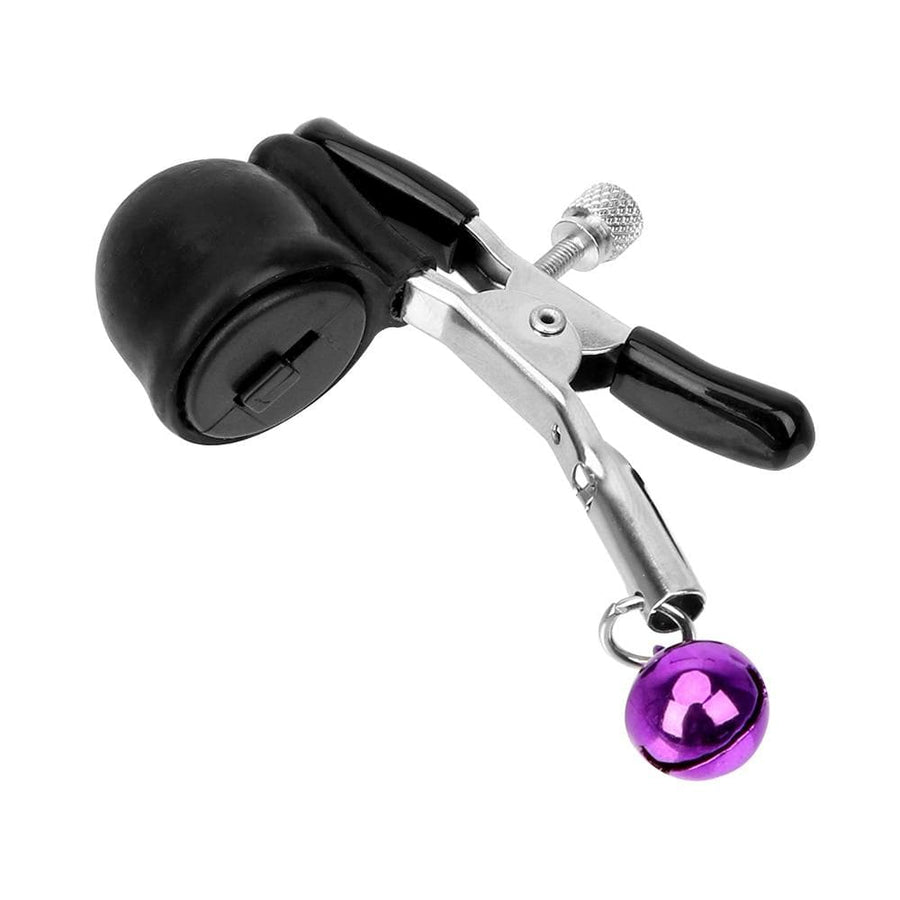 BDSM Vibrating Nipple Clamps, gallery view 4