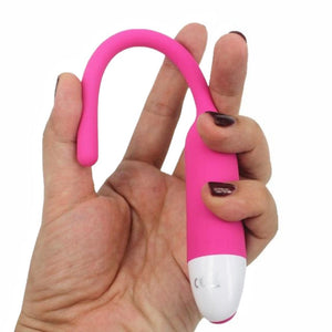 Bequemer Harnröhrenvibrator aus Silikon für BDSM