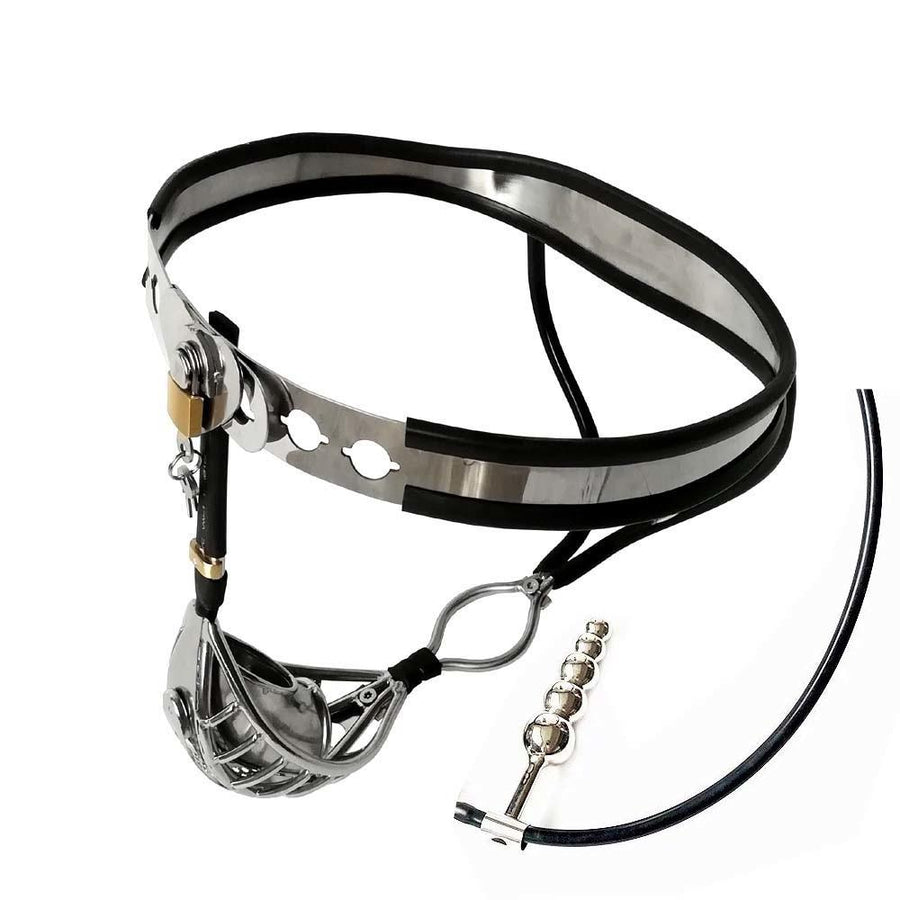 Stainless Steel Chastity Belt, gallery view 4