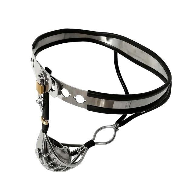 Stainless Steel Chastity Belt, gallery view 3