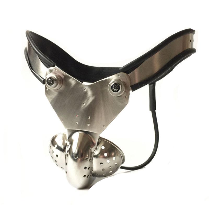 Stainless Steel Chastity Belt, gallery view 2