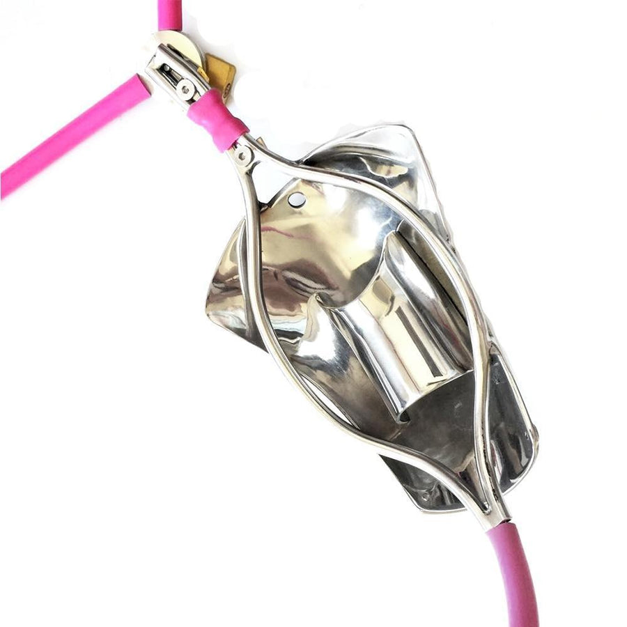 Stainless Steel Chastity Belt, gallery view 3