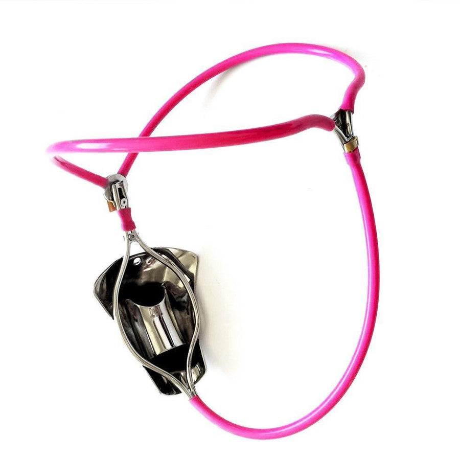 Stainless Steel Chastity Belt, gallery view 2