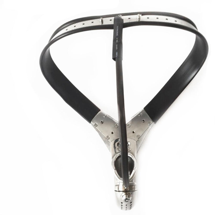 Stainless Steel Chastity Belt, gallery view 2