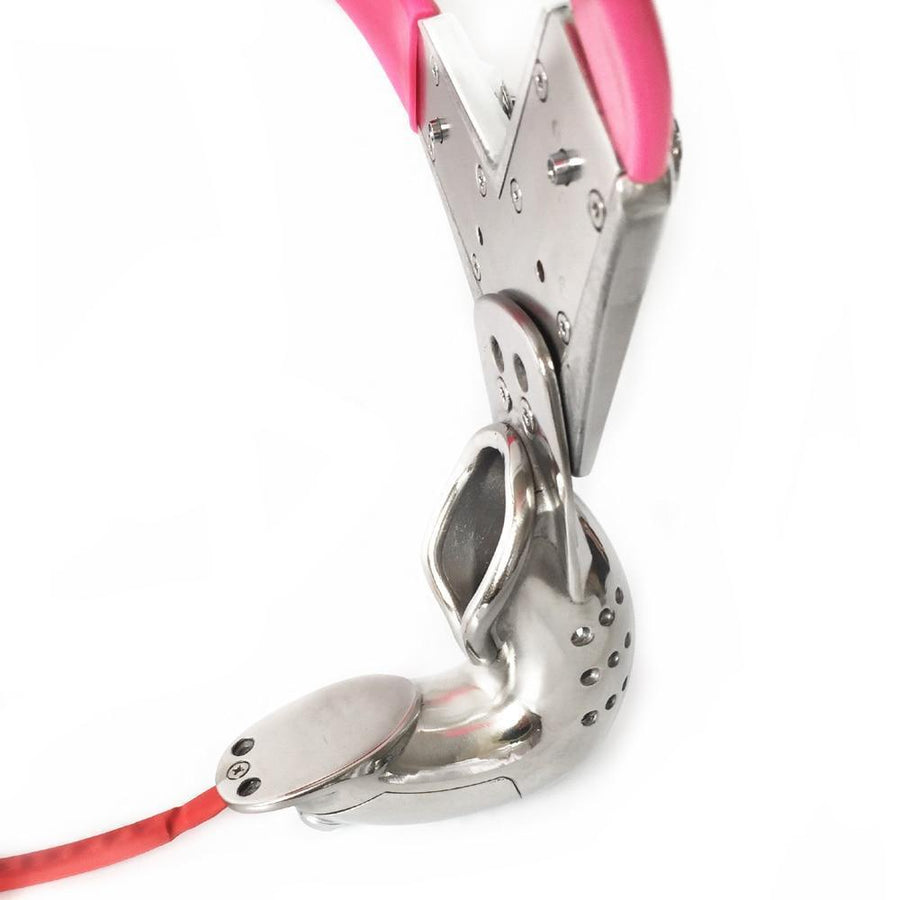 Stainless Steel Chastity Belt, gallery view 9