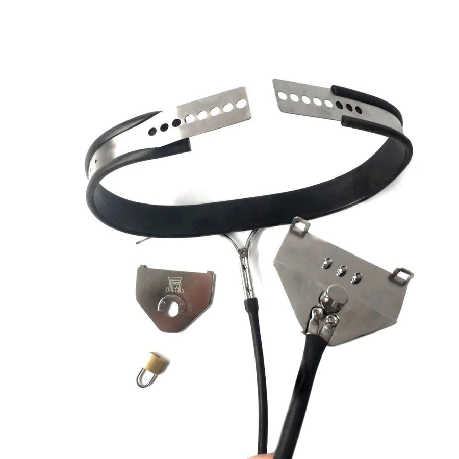 Stainless Steel Chastity Belt, gallery view 2