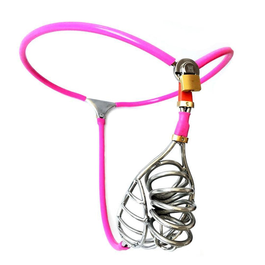Chastity Belt w/ Breathable Penis Cage product view