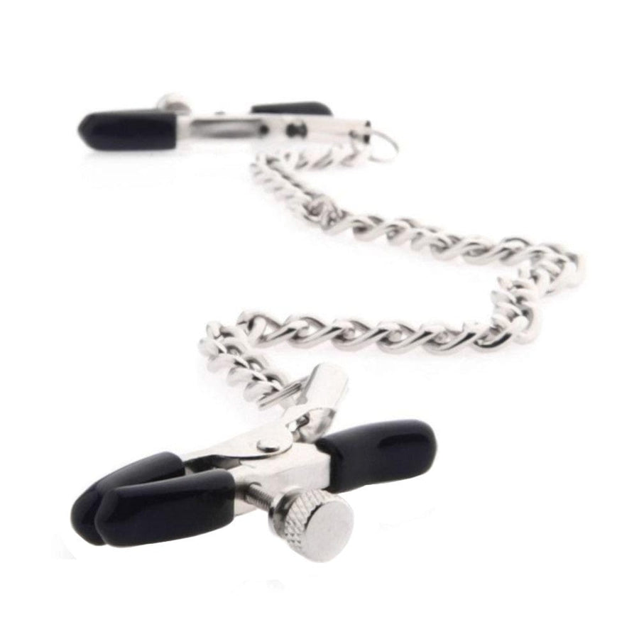 BDSM Erotic Nipple Clamps With Chain, gallery view 2