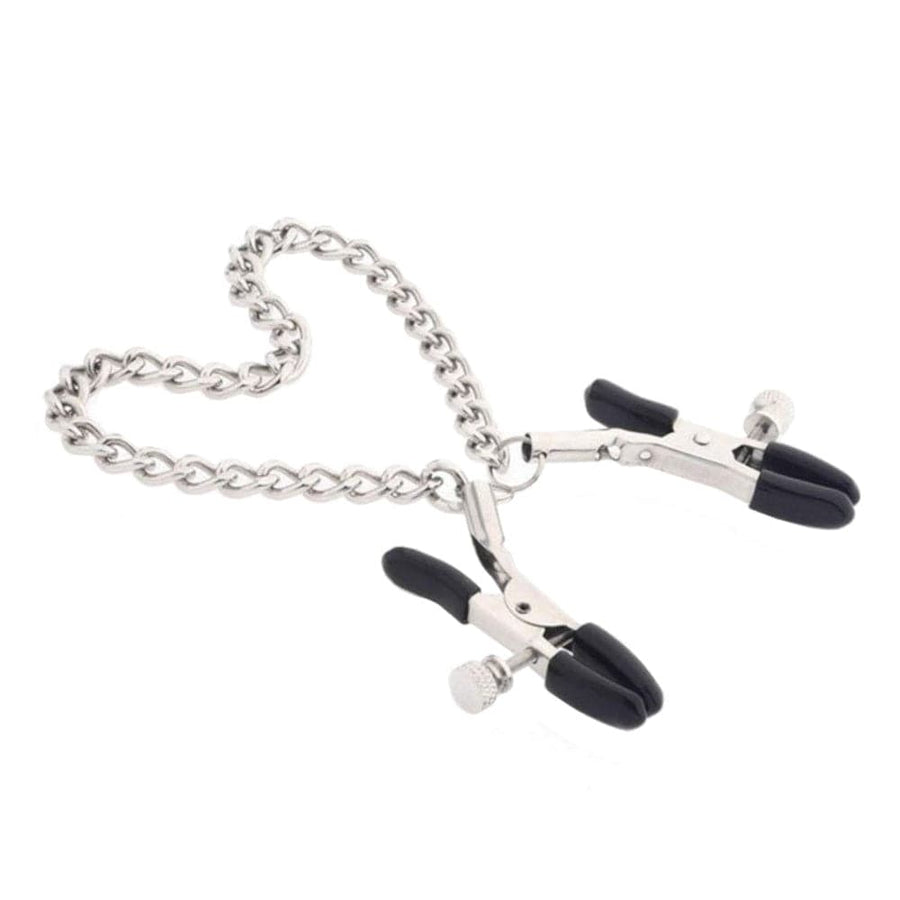 BDSM Erotic Nipple Clamps With Chain, gallery view 5