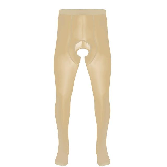 Crotchless Silky Pantyhose, gallery view 4