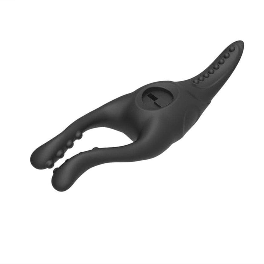 BDSM Silicone Vibrating Clitoris Clamp, gallery view 4