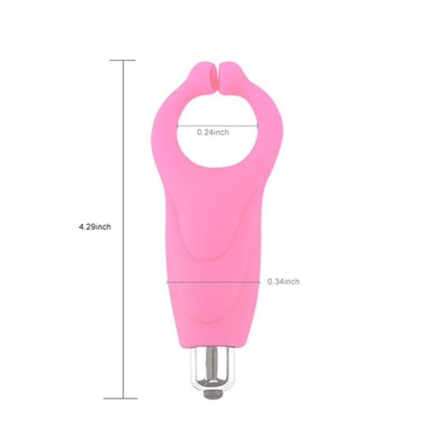 BDSM Pocket-Size Vibrating Clit Clamp, gallery view 8