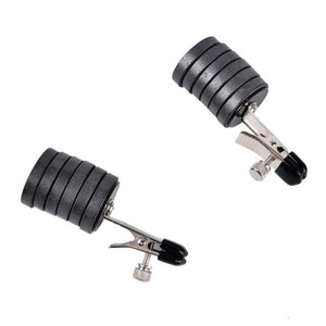 BDSM Magnetic Discs Weigthed Nipple Clamps