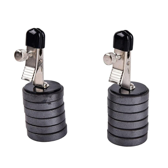 BDSM Magnetic Discs Weigthed Nipple Clamps product view