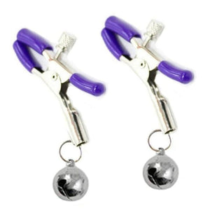 BDSM Sexy Silver Bell Nipple Clamps
