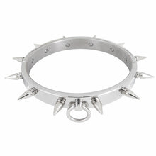 Lade das Bild in den Galerie-Viewer, Unterwürfige Spiked Choker Halskette BDSM DDLG
