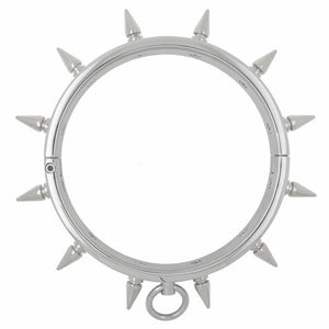 Unterwürfige Spiked Choker Halskette BDSM DDLG
