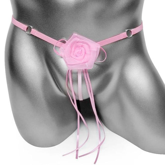 "Sissy Noelle" Rose Thong product view