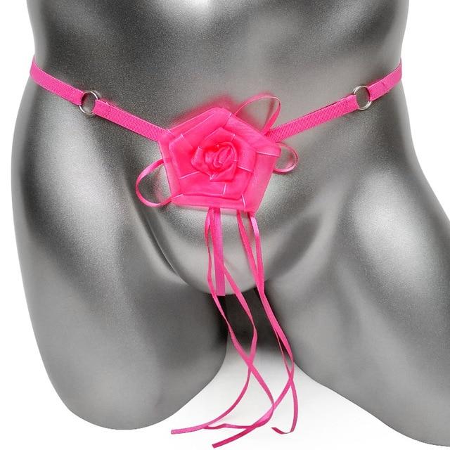 "Sissy Noelle" Rose Thong, gallery view 5