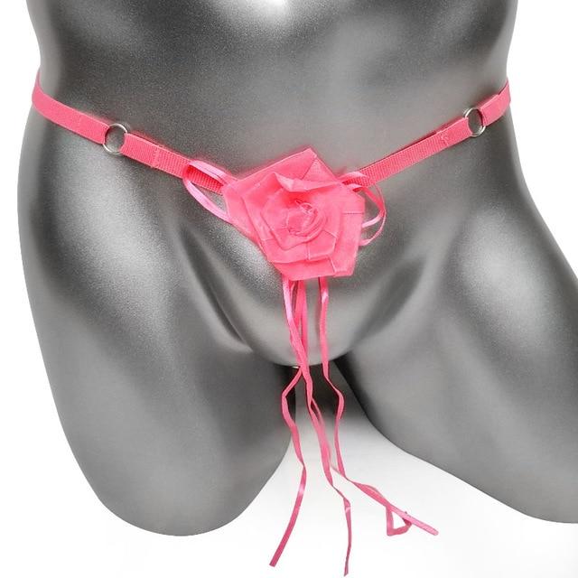 "Sissy Noelle" Rose Thong, gallery view 7